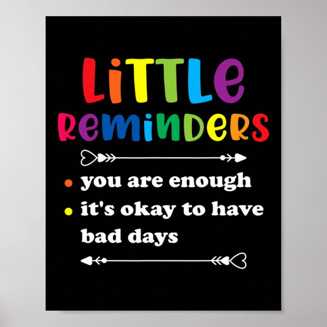 Reminder Mental Health Counsellor  Poster (Front)