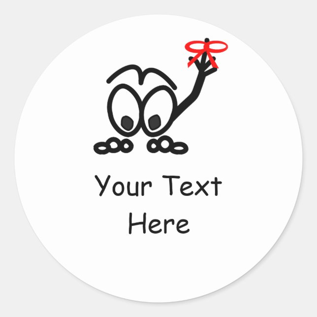 Reminders Don't Forget Classic Round Sticker (Front)