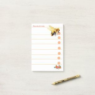 Reminders for today post-it notes