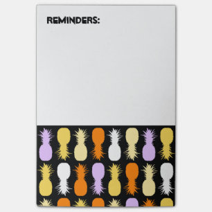 Reminders - Pineapples Post It Notes