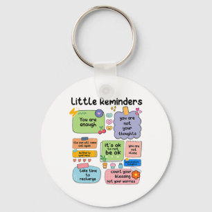 Reminders You Are Enough Mental Health Awareness Key Ring
