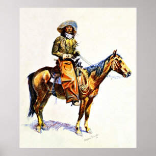 Remington - Arizona Cowboy, 1901 Poster