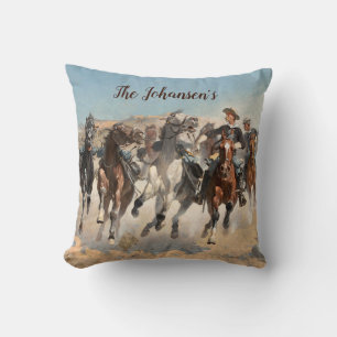 Remington Cowboy Southwestern Western  Cushion