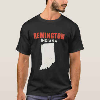 Remington Indiana USA State America Travel Indiana T-Shirt