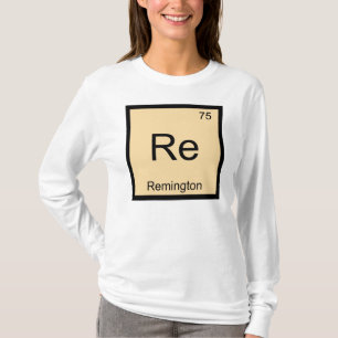 Remington Name Chemistry Element Periodic Table T-Shirt