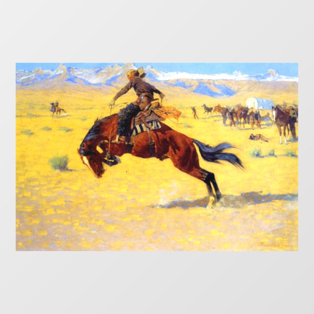 Remington Old West Horse and Cowboy (Sheet)