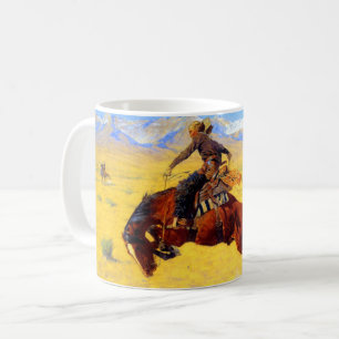 Remington Old West Horse and Cowboy Coffee Mug