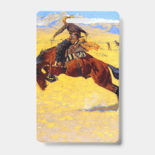 Remington Old West Horse and Cowboy ID Badge