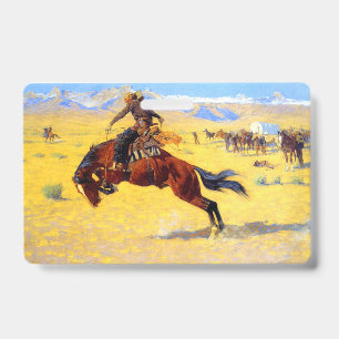 Remington Old West Horse and Cowboy ID Badge