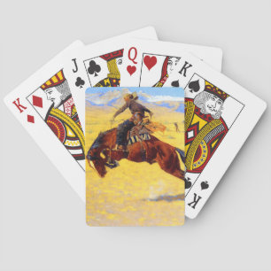 Remington Old West Horse and Cowboy Playing Cards