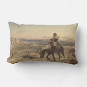 Remnants of an Army (by Elizabeth Thompson) Lumbar Cushion