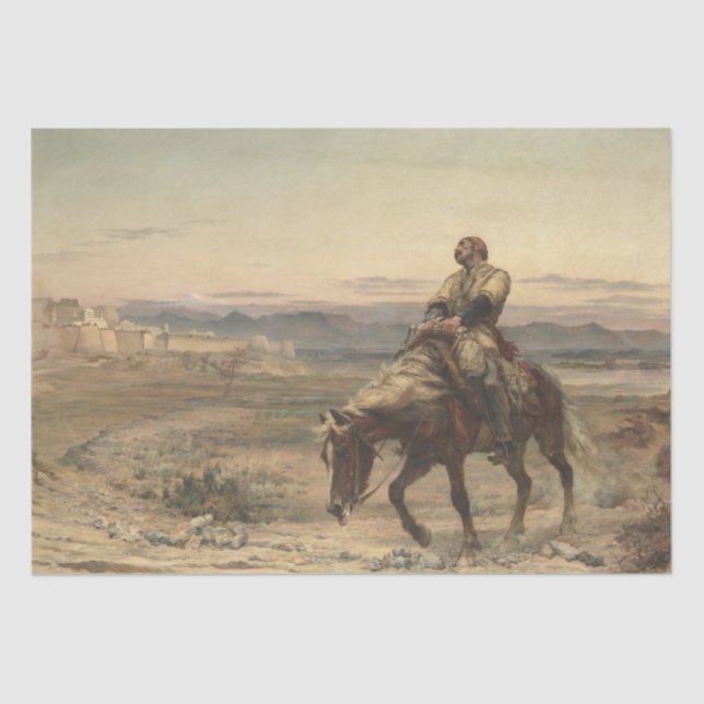 Remnants of an Army (by Elizabeth Thompson) Tissue Paper (Front)