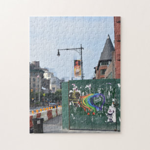 Remnants of Pride, Lower Manhattan, NYC Jigsaw Puzzle