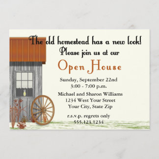 Remodeled Home Open House Party Invitation
