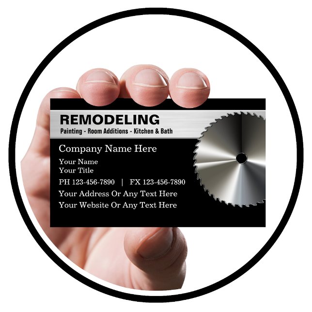 Remodeling Business Cards (Creator Uploaded)