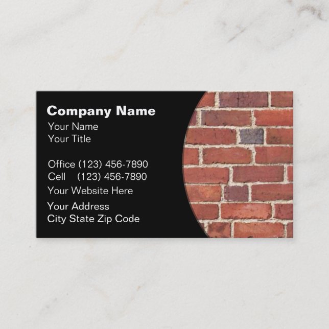 Remodeling Business Cards (Front)