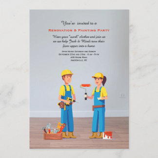 Remodeling Party Invitation
