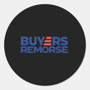 Remorse President Biden Vice President Harris Paro Classic Round Sticker