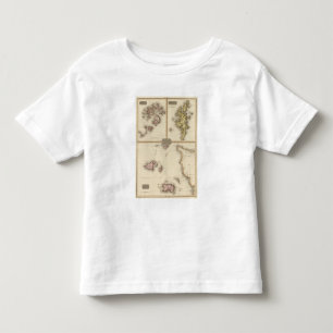 Remote British Isles Jersey and Guernsey Toddler T-Shirt