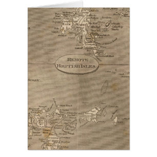 Remote British Isles Map by Arrowsmith