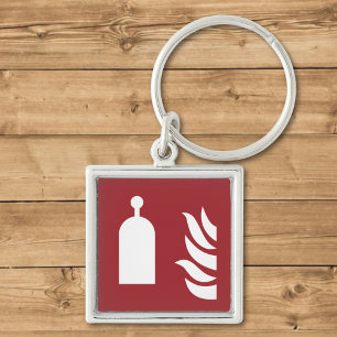 Remote Release Station Safety Sign Key Ring