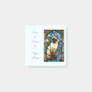 Removable Cat Bookplate Bookmark Post-It Notes