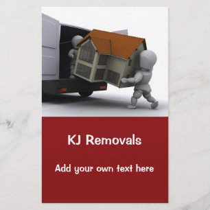 Removals firm flier flyer