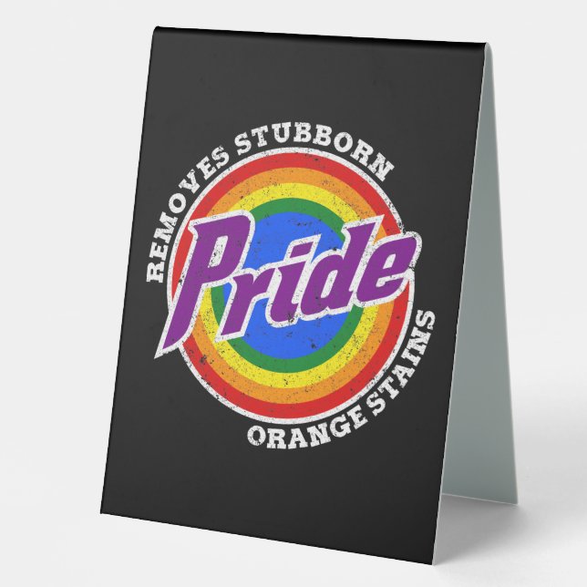 Remove Stubborn Orange Stains Pride Month LGBTQ (Front)
