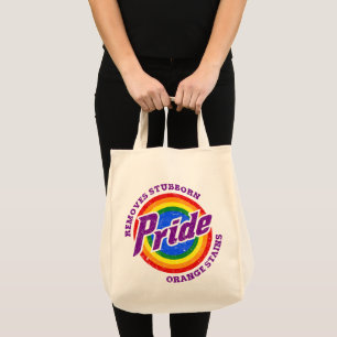 Remove Stubborn Orange Stains Pride Month LGBTQ Tote Bag