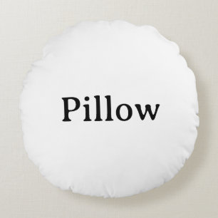 Remove This Text & Add Your Own Design 16" Round Cushion