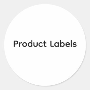 Remove This Text & Add Your Own Design 1½ inch Classic Round Sticker