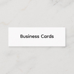 Remove This Text & Add Your Own Design 3.0" x 1.0" Mini Business Card