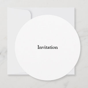 Remove This Text & Add Your Own Design 5.25"x5.25" Invitation