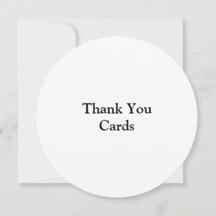 Remove This Text & Add Your Own Design 5.25"x5.25" Thank You Card
