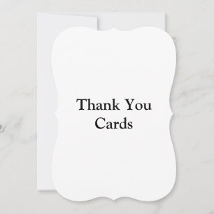 Remove This Text & Add Your Own Design 5"x7" Flat Thank You Card