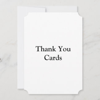 Remove This Text & Add Your Own Design 5"x7" Flat Thank You Card