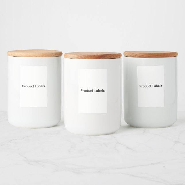 Remove This Text & Add Your Own Design Beverage Food Label (Bottles)