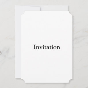 Remove This Text & Add Your Own Design Flat Invitation