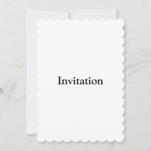Remove This Text & Add Your Own Design Flat Invitation