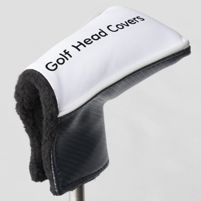 Remove This Text & Add Your Own Design Golf Head Cover (3/4 Front)