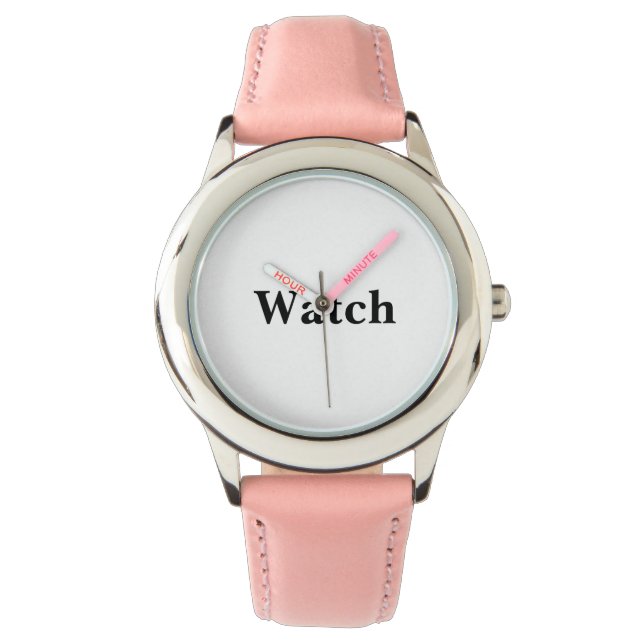 Remove This Text & Add Your Own Design Kids Watch (Front)
