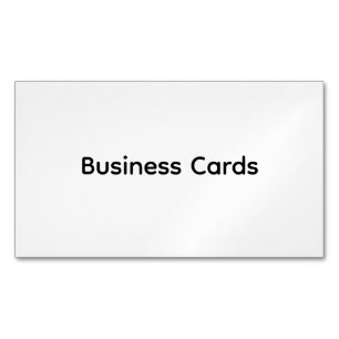 Remove This Text & Add Your Own Design Magnetic Business Card