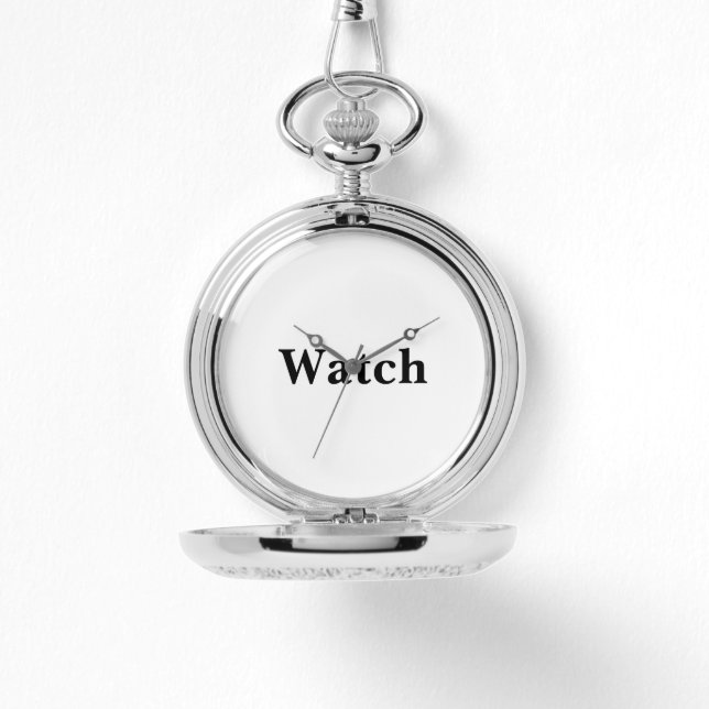 Remove This Text & Add Your Own Design Men Watch (Front)