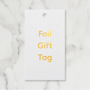 Remove This Text & Add Your Own Design Rectangle Gift Tags
