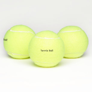 Remove This Text & Add Your Own Design Tennis Balls