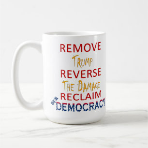 REMOVE TRUMP COFFEE MUG