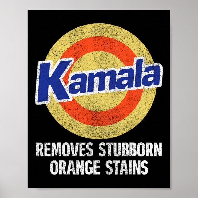 Removes Stubborn Orange Stains  Poster (Front)