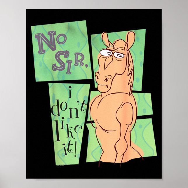 Ren &amp; Stimpy No Sir I Don’t Like It  Poster (Front)