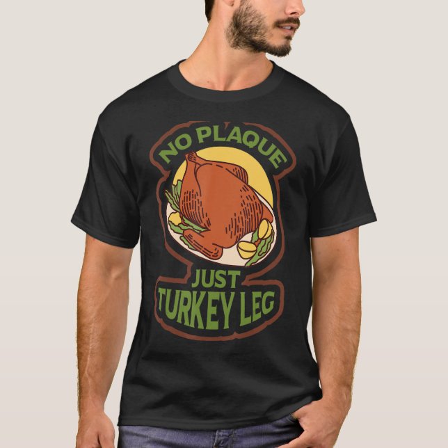 Ren Fair Renaissance Knight Cosplay   Turkey Leg T-Shirt (Front)