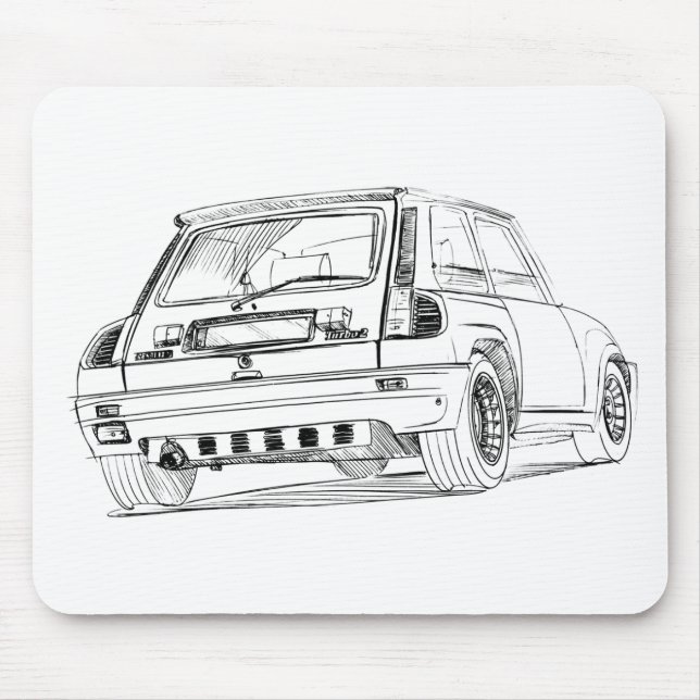 Ren R5 Turbo Mouse Pad (Front)